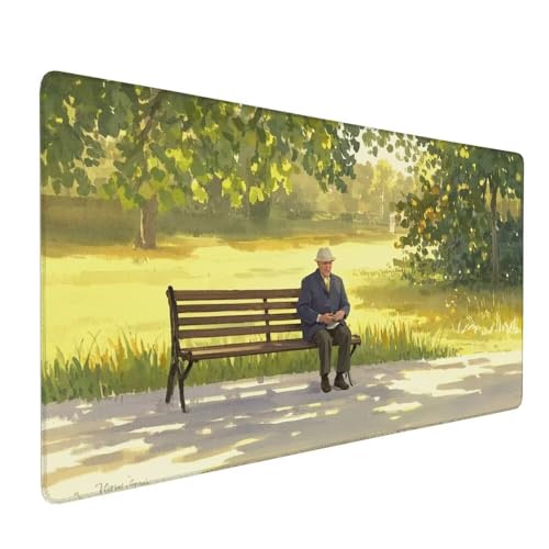 Gaming Mauspad FrüHling, Landschaft Mauspad XXL 1500 x 800 x 3 mm Gaming Mousepad Desk Mat, Schreibtisch Protector Matte mit Anti-Rutsch Basis wasserdicht langlebig für Büro Zuhause, Geschenke X-103 Gaming Mauspad FrüHling, Landschaft Mauspad XXL 1500 x 800 x 3 mm Gaming Mousepad Desk Mat, Schreibtisch Protector Matte mit Anti-Rutsch Basis wasserdicht langlebig für Büro Zuhause, Geschenke X-103 von Gnulguxo