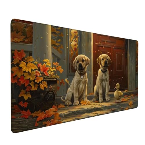 Gaming Mauspad Landschaft, Tier Mauspad XXL 800 x 300 x 3 mm Gaming Mousepad Desk Mat, Schreibtisch Protector Matte mit Anti-Rutsch Basis, wasserdicht und langlebig für Büro Zuhause, Geschenke X-640 Gaming Mauspad Landschaft, Tier Mauspad XXL 800 x 300 x 3 mm Gaming Mousepad Desk Mat, Schreibtisch Protector Matte mit Anti-Rutsch Basis, wasserdicht und langlebig für Büro Zuhause, Geschenke X-640 von Gnulguxo