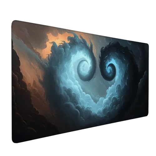 Gaming Mauspad Schwarz, Liebe Mauspad XXL 1500 x 800 x 3 mm Gaming Mousepad Desk Mat, Schreibtisch Protector Matte mit Anti-Rutsch Basis, wasserdicht und langlebig für Büro Zuhause, Geschenke X-652 Gaming Mauspad Schwarz, Liebe Mauspad XXL 1500 x 800 x 3 mm Gaming Mousepad Desk Mat, Schreibtisch Protector Matte mit Anti-Rutsch Basis, wasserdicht und langlebig für Büro Zuhause, Geschenke X-652 von Gnulguxo