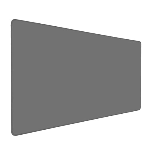 Grau Mousepad XXL 700 x 300 x 3 mm Gaming Mousepad Einfachheit Large rutschfeste Schreibtischunterlage mit Wasserdichter Oberfläche Großer Erweiterte Schreibtisch Schutz Für PC Home Office Deko X-395 Grau Mousepad XXL 700 x 300 x 3 mm Gaming Mousepad Einfachheit Large rutschfeste Schreibtischunterlage mit Wasserdichter Oberfläche Großer Erweiterte Schreibtisch Schutz Für PC Home Office Deko X-395 von Gnulguxo
