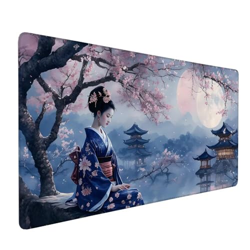Japan Mousepad XXL 1200 x 600 x 3 mm Gaming Mousepad Landschaft Large rutschfeste Schreibtischunterlage mit Wasserdichter Oberfläche Großer Schreibtisch Schutz Für PC, Laptop Home Office Deko X-412 Japan Mousepad XXL 1200 x 600 x 3 mm Gaming Mousepad Landschaft Large rutschfeste Schreibtischunterlage mit Wasserdichter Oberfläche Großer Schreibtisch Schutz Für PC, Laptop Home Office Deko X-412 von Gnulguxo