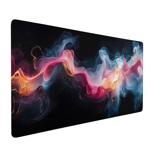 Rosa Mauspad XXL 1000 x 500 x 3 mm Groß Gaming Mauspad Einfachheit Design Vernähte Kanten, mit rutschfeste Gummiunterseite, Verbessert Mouse Präzision und Geschwindigkeit für Gaming Laptop Büro X-135 Rosa Mauspad XXL 1000 x 500 x 3 mm Groß Gaming Mauspad Einfachheit Design Vernähte Kanten, mit rutschfeste Gummiunterseite, Verbessert Mouse Präzision und Geschwindigkeit für Gaming Laptop Büro X-135 von Gnulguxo