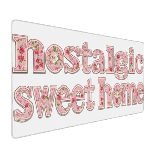 Rosa Mousepad XXL 900 x 300 x 3 mm Gaming Mousepad Brief Large Rutschfeste Schreibtischunterlage mit Wasserdichter Oberfläche Großer Erweiterte Schreibtisch Schutz Für PC Laptop Home Office Deko X-638 Rosa Mousepad XXL 900 x 300 x 3 mm Gaming Mousepad Brief Large Rutschfeste Schreibtischunterlage mit Wasserdichter Oberfläche Großer Erweiterte Schreibtisch Schutz Für PC Laptop Home Office Deko X-638 von Gnulguxo