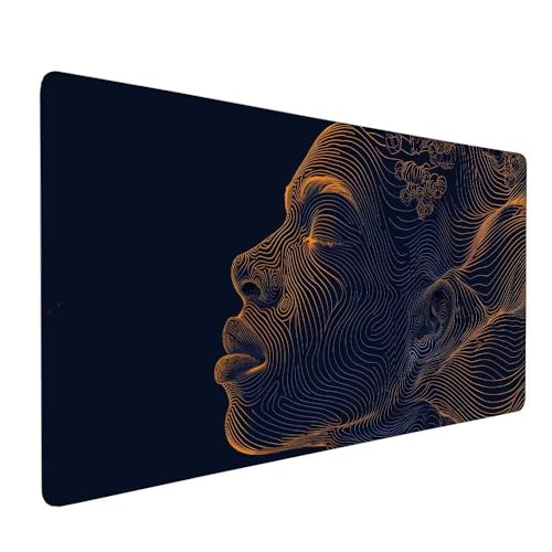 Schwarz Mousepad XXL 900 x 300 x 3 mm Gaming Mousepad Linie Large rutschfeste Schreibtischunterlage mit Wasserdichter Oberfläche Großer Erweiterte Schreibtisch Schutz Für PC Home Office Deko X-239 Schwarz Mousepad XXL 900 x 300 x 3 mm Gaming Mousepad Linie Large rutschfeste Schreibtischunterlage mit Wasserdichter Oberfläche Großer Erweiterte Schreibtisch Schutz Für PC Home Office Deko X-239 von Gnulguxo