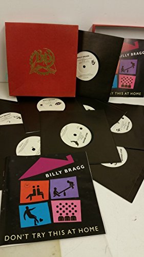BILLY BRAGG don't try this at home, 7 inch single, 8 x vinyl, boxset, lyric booklet, INT 869 494-7 von Go! Discs