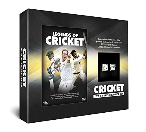 Legends of Cricket DVD + Cufflinks Gift Set von Go Entertain