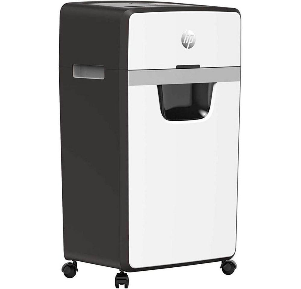 Go Europe Aktenvernichter HP OneShred 16MC, Sicherheitsstufe P-5 Micro Cut 16 Blatt Mikroschnitt 30 L weiß/schwarz Go Europe Aktenvernichter HP OneShred 16MC, Sicherheitsstufe P-5 Micro Cut 16 Blatt Mikroschnitt 30 L weiß/schwarz von Go Europe