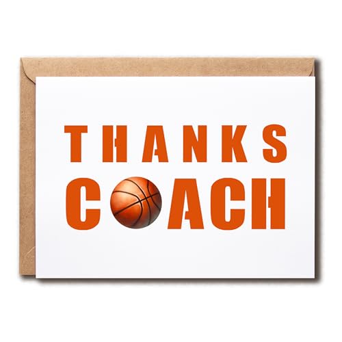 GoGi93Art Dankeskarte für Trainer, Basketballkarte, Dankeschön, lustiger Sport, Geburtstag, besondere Anlässe, Geschenk für Sie und Ihn GoGi93Art Dankeskarte für Trainer, Basketballkarte, Dankeschön, lustiger Sport, Geburtstag, besondere Anlässe, Geschenk für Sie und Ihn von GoGi93Art