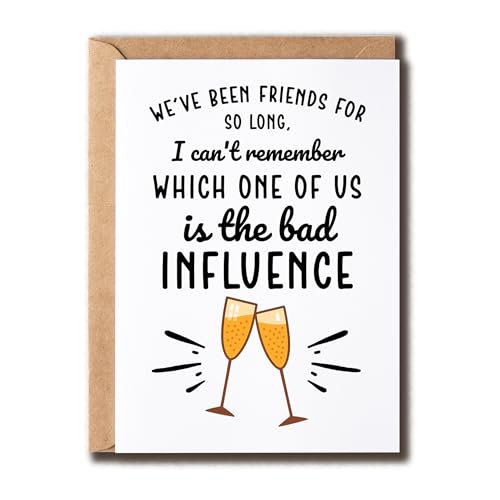 GoGi93Art "We've Been Friends For So Long"-Karte – Freundschaftsgrußkarte – Bestie Geburtstag – lustiger bester Freund – humorvoll – Sie – Ihn GoGi93Art "We've Been Friends For So Long"-Karte – Freundschaftsgrußkarte – Bestie Geburtstag – lustiger bester Freund – humorvoll – Sie – Ihn von GoGi93Art