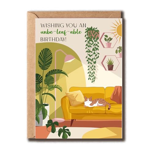 GoGi93Art Wishing You An Unbeleafable Geburtstagskarte – Pflanzen-Geburtstagskarte – Grußkarte – lustig – Pflanzenhaus – Frauen – Männer – Oma – Mama GoGi93Art Wishing You An Unbeleafable Geburtstagskarte – Pflanzen-Geburtstagskarte – Grußkarte – lustig – Pflanzenhaus – Frauen – Männer – Oma – Mama von GoGi93Art