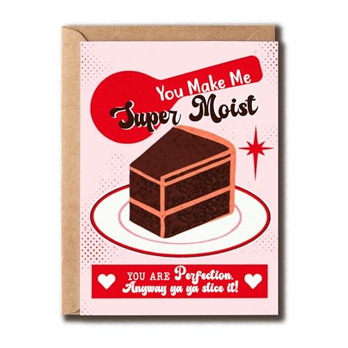 GoGi93Art You Make Me Super Moist Karte – Schokoladenkuchen-Geburtstagskarte – Grußkarte – Happy Anniversary – Innenseite unbeschriftet GoGi93Art You Make Me Super Moist Karte – Schokoladenkuchen-Geburtstagskarte – Grußkarte – Happy Anniversary – Innenseite unbeschriftet von GoGi93Art