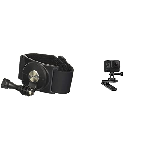 GoPro Armband schwarz & Magnetischer Drehclip - offizielles Zubehör von GoPro