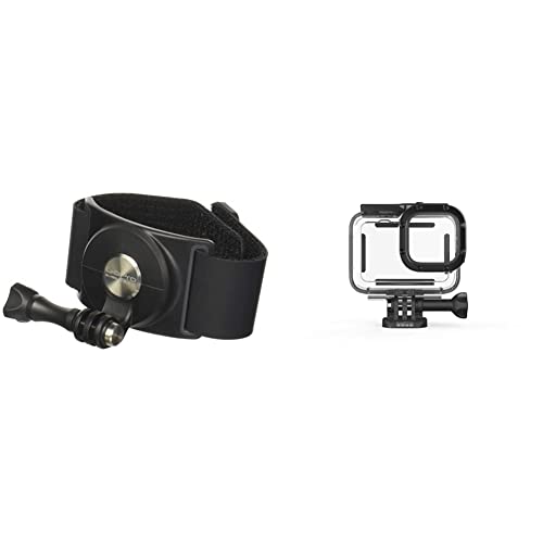 GoPro Armband schwarz & gehäuse (HERO10 Black/HERO9 Black) - Offizielles Zubehör von GoPro