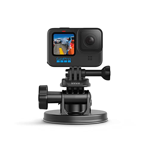 GoPro HD HERO2, HERO3, HERO3+ Front Saugnapfhalterung - gebogene, vertikale Schnellspannschnalle, 2 x Schwenkarme, Rändelschrauben (Offizielles GoPro-Zubehör) von GoPro