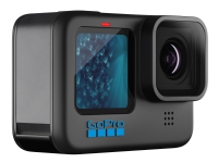 GoPro | HERO11 Black Specialty Bundle – Action-Kamera – 27 MP – 5,3K/60 fps – 27 MP – kabelloses Netzwerk – Unterwasser bis zu 10 m – schwarz | Bundle – inkl. 1 x 64 GB SD-Karte von GoPro
