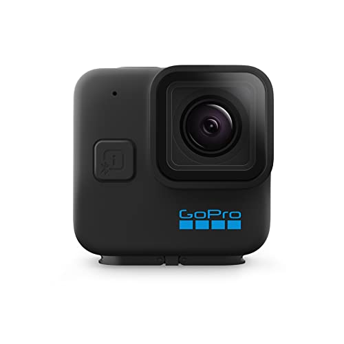 GoPro HERO11 Mini - Kompakte, wasserdichte Action-Kamera mit 5,3K60 Ultra HD-Video, 24,7 MP Einzelbildern, 1/1,9-Zoll-Bildsensor, Live-Streaming, Stabilisierung, Black von GoPro