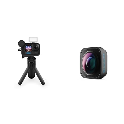 GoPro HERO12 Black Creator Edition – enthält HERO12 Black, Volta & Max Lens Mod 2.0 (HERO12 Black) – Offizielles Zubehör von GoPro