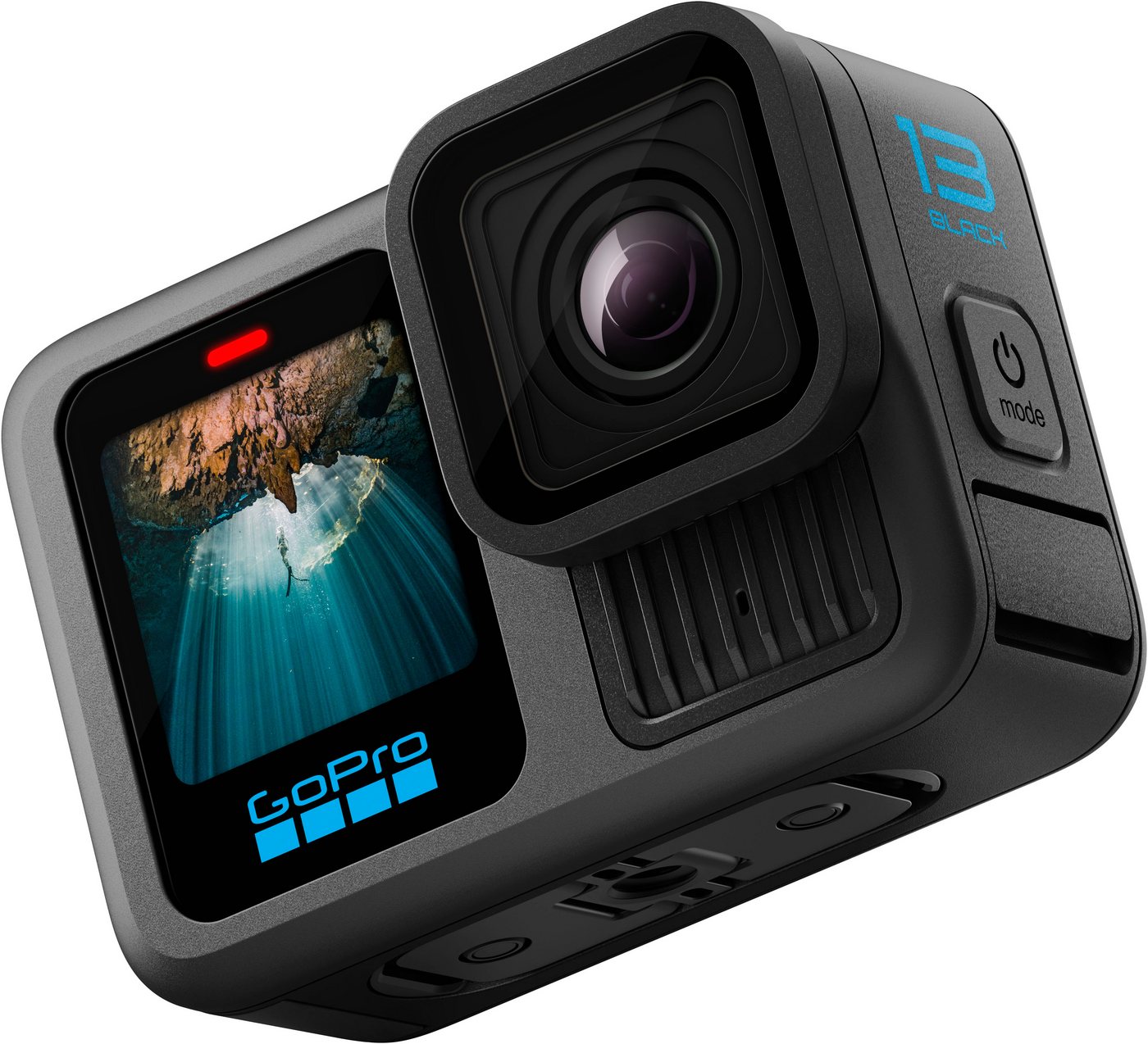 GoPro HERO13 Black Action Cam (4K Ultra HD, Bluetooth, WLAN (Wi-Fi) von GoPro