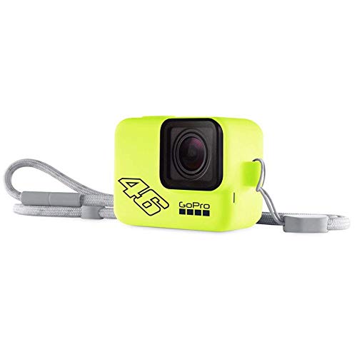 GoPro Hero 5/6/7 Sleeve and Adjustable Lanyard Kit - Neon Yellow von GoPro