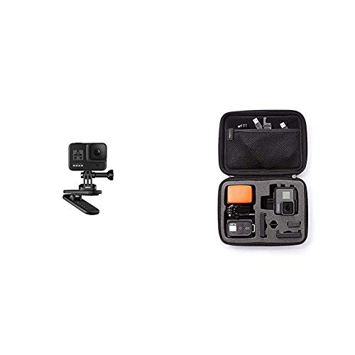 Magnetischer Drehclip - offizielles GoPro Zubehör & Amazon Basics Tragetasche für GoPro Actionkameras, Gr. S von GoPro