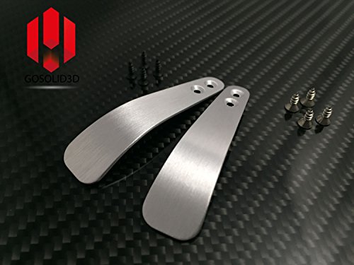 PS4 Controller Paddles „ALUMINIUM“ inkl. Edelstahlschrauben, GEBÜRSTET PS4 Controller Paddles „ALUMINIUM“ inkl. Edelstahlschrauben, GEBÜRSTET von GoSolid3D