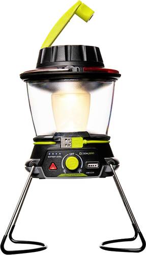 Goal Zero 32010 Lighthouse 600 LED Camping-Laterne 600lm akkubetrieben 498g Schwarz, Gelb von Goal Zero