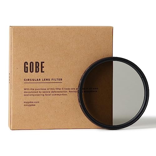 Gobe 67 mm Polfilter (Polarisationsfilter) CPL (2Peak) von Gobe