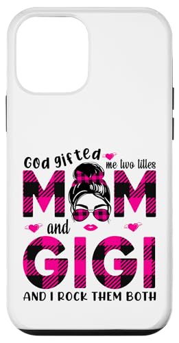 Gott hat mich zu Tittles Mama und Gigi Oma Muttertag geschenkt Hülle für iPhone 12 mini von God gifted me to tittles mother and grandmother