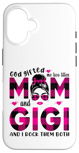 Gott hat mich zu Tittles Mama und Gigi Oma Muttertag geschenkt Hülle für iPhone 16 Gott hat mich zu Tittles Mama und Gigi Oma Muttertag geschenkt Hülle für iPhone 16 von God gifted me to tittles mother and grandmother