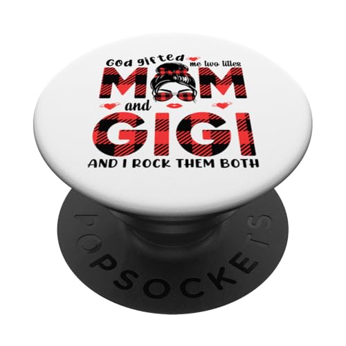 Gott hat mich zu Tittles Mama und Gigi Oma Muttertag geschenkt PopSockets Klebender PopGrip Gott hat mich zu Tittles Mama und Gigi Oma Muttertag geschenkt PopSockets Klebender PopGrip von God gifted me to tittles mother and grandmother