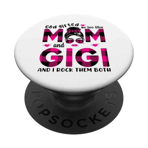 Gott hat mich zu Tittles Mama und Gigi Oma Muttertag geschenkt PopSockets Klebender PopGrip Gott hat mich zu Tittles Mama und Gigi Oma Muttertag geschenkt PopSockets Klebender PopGrip von God gifted me to tittles mother and grandmother
