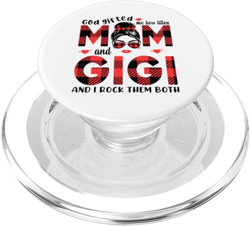 Gott hat mich zu Tittles Mama und Gigi Oma Muttertag geschenkt PopSockets PopGrip für MagSafe Gott hat mich zu Tittles Mama und Gigi Oma Muttertag geschenkt PopSockets PopGrip für MagSafe von God gifted me to tittles mother and grandmother