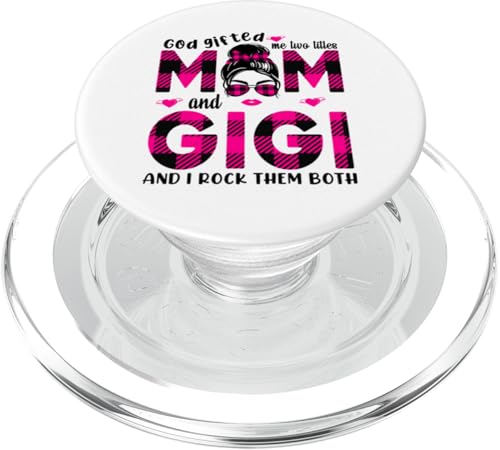 Gott hat mich zu Tittles Mama und Gigi Oma Muttertag geschenkt PopSockets PopGrip für MagSafe Gott hat mich zu Tittles Mama und Gigi Oma Muttertag geschenkt PopSockets PopGrip für MagSafe von God gifted me to tittles mother and grandmother