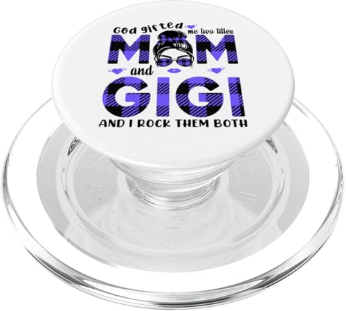 Gott hat mich zu Tittles Mama und Gigi Oma Muttertag geschenkt PopSockets PopGrip für MagSafe Gott hat mich zu Tittles Mama und Gigi Oma Muttertag geschenkt PopSockets PopGrip für MagSafe von God gifted me to tittles mother and grandmother