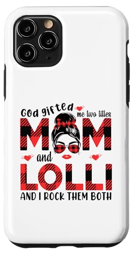 Gott hat mich zu Tittles Mama und Lolli Oma Muttertag geschenkt Hülle für iPhone 11 Pro Gott hat mich zu Tittles Mama und Lolli Oma Muttertag geschenkt Hülle für iPhone 11 Pro von God gifted me to tittles mother and grandmother