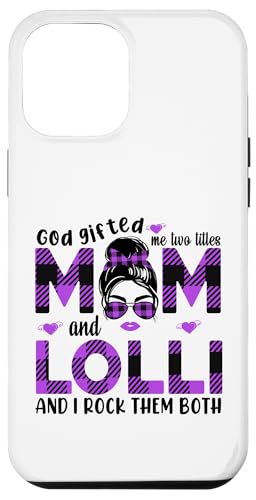 Gott hat mich zu Tittles Mama und Lolli Oma Muttertag geschenkt Hülle für iPhone 12 Pro Max Gott hat mich zu Tittles Mama und Lolli Oma Muttertag geschenkt Hülle für iPhone 12 Pro Max von God gifted me to tittles mother and grandmother
