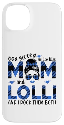 Gott hat mich zu Tittles Mama und Lolli Oma Muttertag geschenkt Hülle für iPhone 14 Plus von God gifted me to tittles mother and grandmother