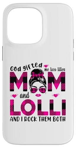 Gott hat mich zu Tittles Mama und Lolli Oma Muttertag geschenkt Hülle für iPhone 14 Pro Max Gott hat mich zu Tittles Mama und Lolli Oma Muttertag geschenkt Hülle für iPhone 14 Pro Max von God gifted me to tittles mother and grandmother
