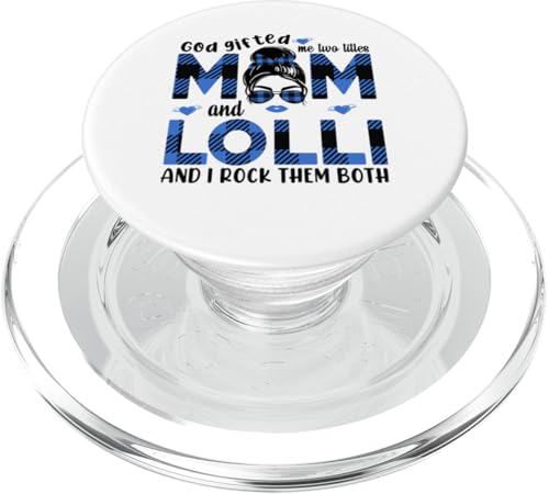 Gott hat mich zu Tittles Mama und Lolli Oma Muttertag geschenkt PopSockets PopGrip für MagSafe Gott hat mich zu Tittles Mama und Lolli Oma Muttertag geschenkt PopSockets PopGrip für MagSafe von God gifted me to tittles mother and grandmother