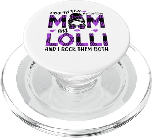 Gott hat mich zu Tittles Mama und Lolli Oma Muttertag geschenkt PopSockets PopGrip für MagSafe Gott hat mich zu Tittles Mama und Lolli Oma Muttertag geschenkt PopSockets PopGrip für MagSafe von God gifted me to tittles mother and grandmother