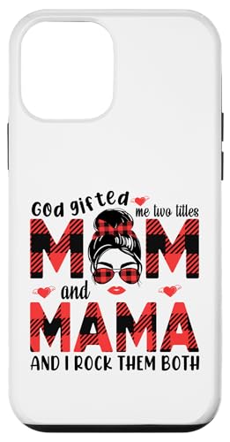Gott hat mich zu Tittles Mama und Mama, Oma, Muttertag geschenkt. Hülle für iPhone 12 mini von God gifted me to tittles mother and grandmother