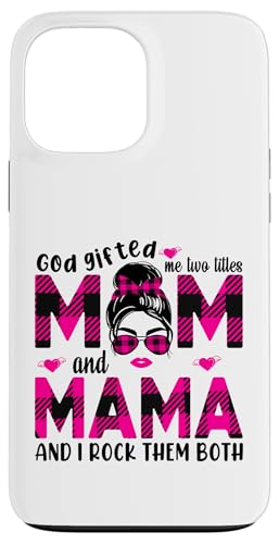 Gott hat mich zu Tittles Mama und Mama, Oma, Muttertag geschenkt. Hülle für iPhone 13 Pro Max von God gifted me to tittles mother and grandmother