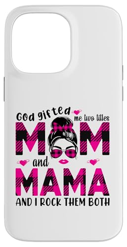 Gott hat mich zu Tittles Mama und Mama, Oma, Muttertag geschenkt. Hülle für iPhone 14 Pro Max von God gifted me to tittles mother and grandmother