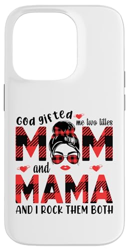 Gott hat mich zu Tittles Mama und Mama, Oma, Muttertag geschenkt. Hülle für iPhone 14 Pro von God gifted me to tittles mother and grandmother