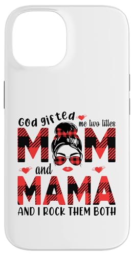 Gott hat mich zu Tittles Mama und Mama, Oma, Muttertag geschenkt. Hülle für iPhone 14 von God gifted me to tittles mother and grandmother
