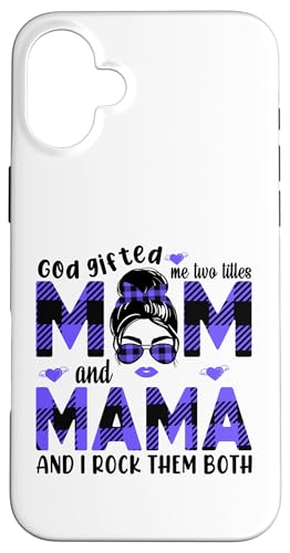 Gott hat mich zu Tittles Mama und Mama, Oma, Muttertag geschenkt. Hülle für iPhone 16 Plus Gott hat mich zu Tittles Mama und Mama, Oma, Muttertag geschenkt. Hülle für iPhone 16 Plus von God gifted me to tittles mother and grandmother
