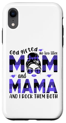 Gott hat mich zu Tittles Mama und Mama, Oma, Muttertag geschenkt. Hülle für iPhone XR von God gifted me to tittles mother and grandmother