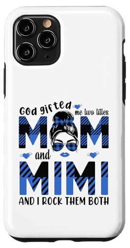 Gott hat mich zu Tittles Mama und Mimi Oma Muttertag geschenkt Hülle für iPhone 11 Pro von God gifted me to tittles mother and grandmother