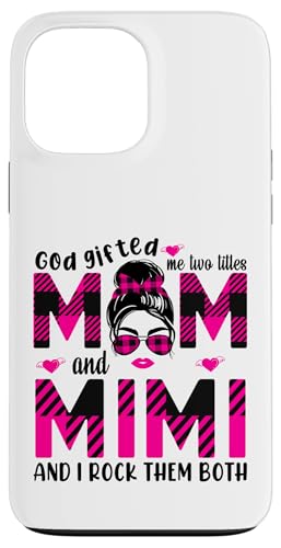 Gott hat mich zu Tittles Mama und Mimi Oma Muttertag geschenkt Hülle für iPhone 13 Pro Max Gott hat mich zu Tittles Mama und Mimi Oma Muttertag geschenkt Hülle für iPhone 13 Pro Max von God gifted me to tittles mother and grandmother