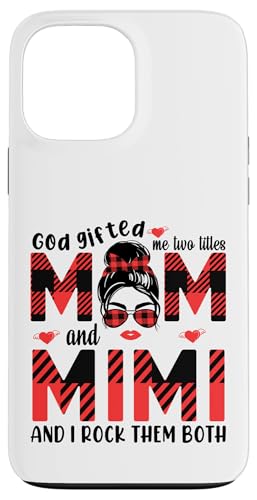Gott hat mich zu Tittles Mama und Mimi Oma Muttertag geschenkt Hülle für iPhone 13 Pro Max Gott hat mich zu Tittles Mama und Mimi Oma Muttertag geschenkt Hülle für iPhone 13 Pro Max von God gifted me to tittles mother and grandmother